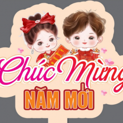 [Xưởng In] Hashtag Chúc Mừng Năm Mới