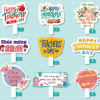[Xưởng In] Hashtag Thày Cô  Trường Lớp 20/11