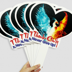 [Xưởng In] Hashtag Công Ty, Team Never Give Up