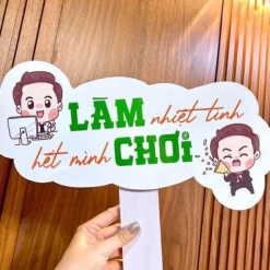 [Xưởng In] Hashtag Công Ty, Team Never Give Up