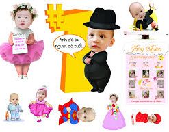 [Xưởng In] In Chibi Em Bé Sinh Nhật